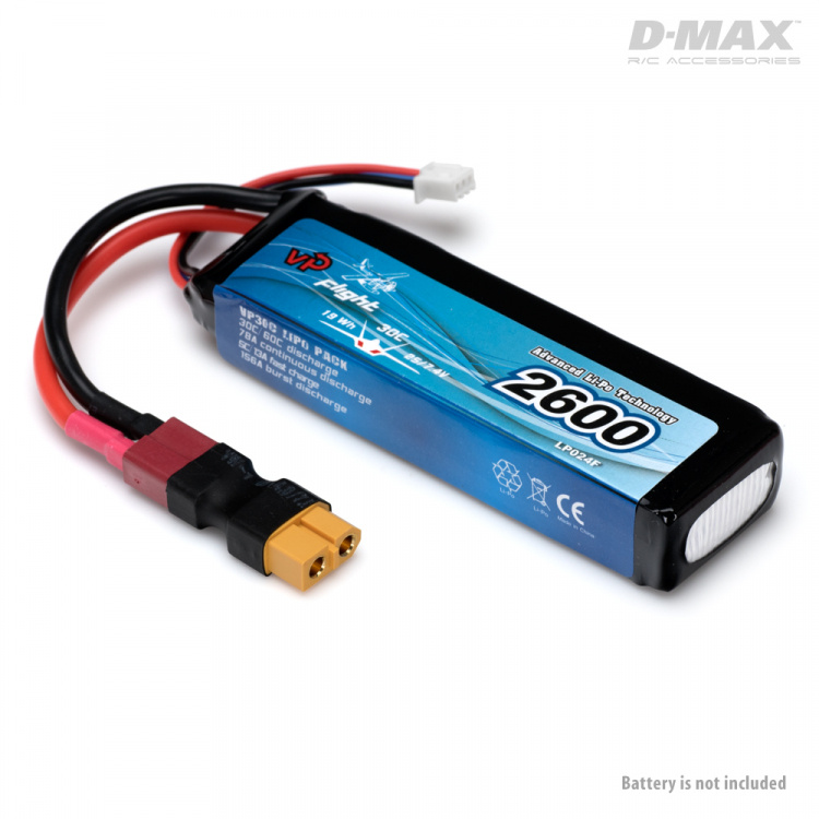 Kontakt Adapter T-Plug (hane) - XT60 (hona)