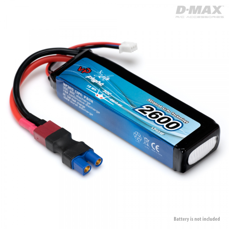 Kontakt Adapter T-Plug (hane) - EC3 (hona)