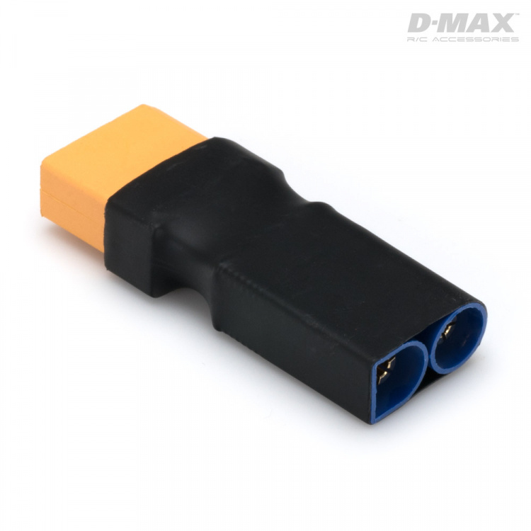 D-MAX Kontakt Adapter EC5 (hane) - XT90 (hona)