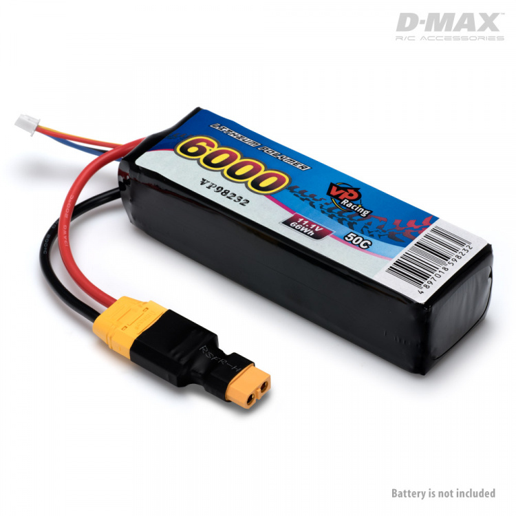 D-MAX Kontakt Adapter XT90 (hane) - XT60 (hona)