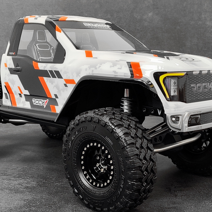 Bittydesign ROCK1 Kaross för 313mm Hjulbas Crawler (Klippt/Omålad) (Kabin)