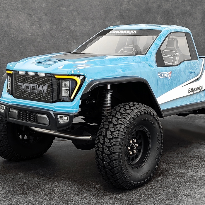 Bittydesign ROCK1 Kaross för 313mm Hjulbas Crawler (Omålad)