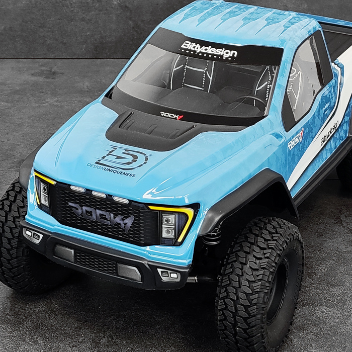 Bittydesign ROCK1 Kaross för 313mm Hjulbas Crawler (Omålad)