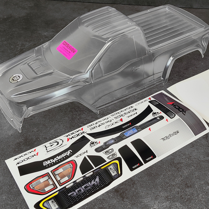 Bittydesign ROCK1 Kaross för 313mm Hjulbas Crawler (Omålad)
