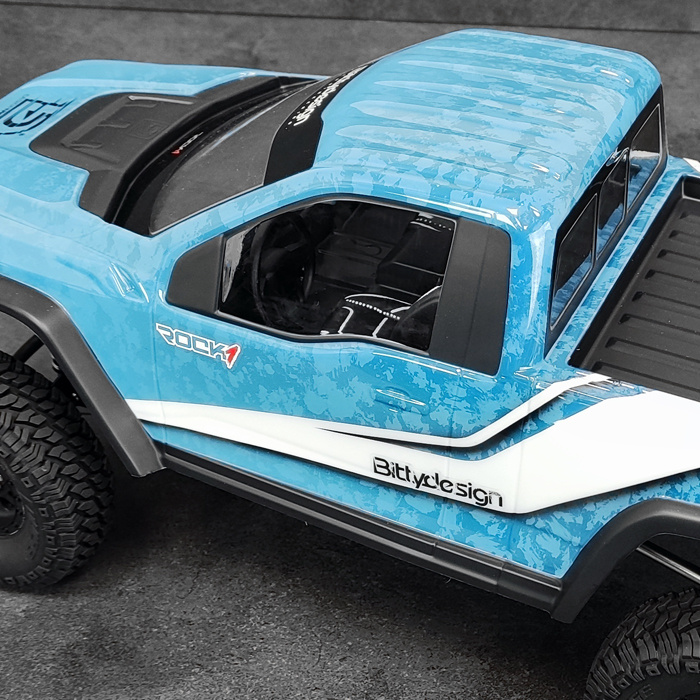 Bittydesign ROCK1 Kaross för 313mm Hjulbas Crawler (Omålad)