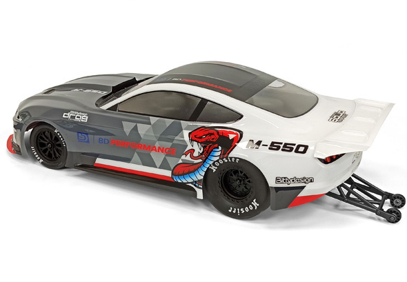 Bittydesign M-550 No-Prep Dragracing Kaross 1/10