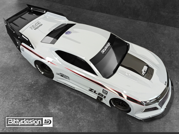 Bittydesign ZL21 No-prep Dragracing Kaross 1/10