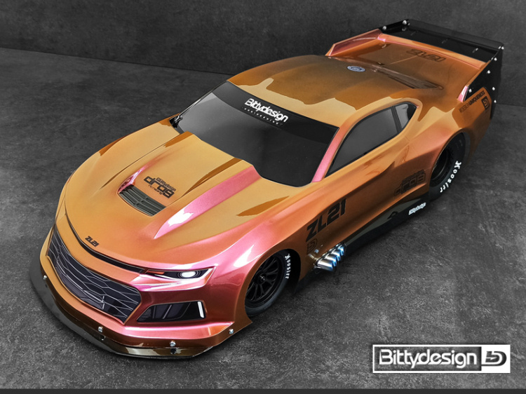 Bittydesign ZL21 No-prep Dragracing Kaross 1/10