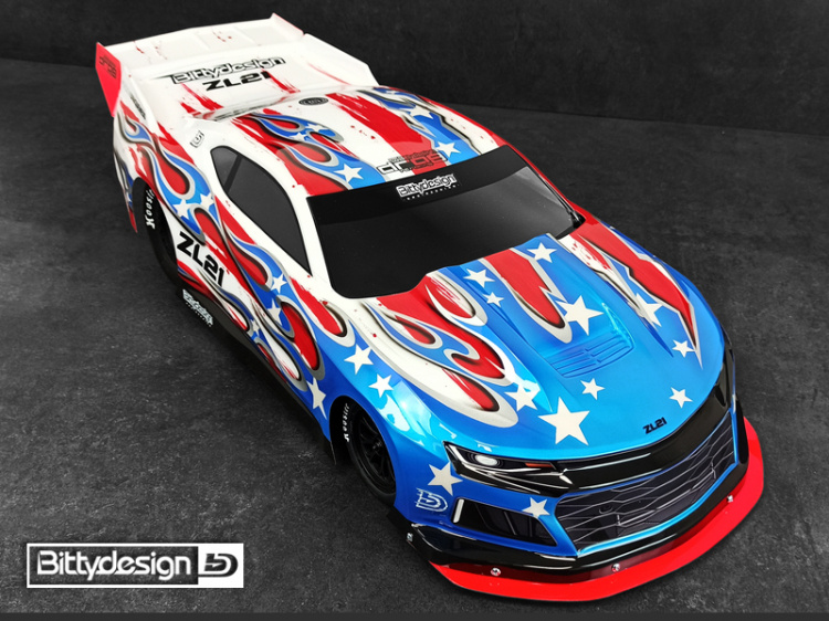 Bittydesign ZL21 No-prep Dragracing Kaross 1/10