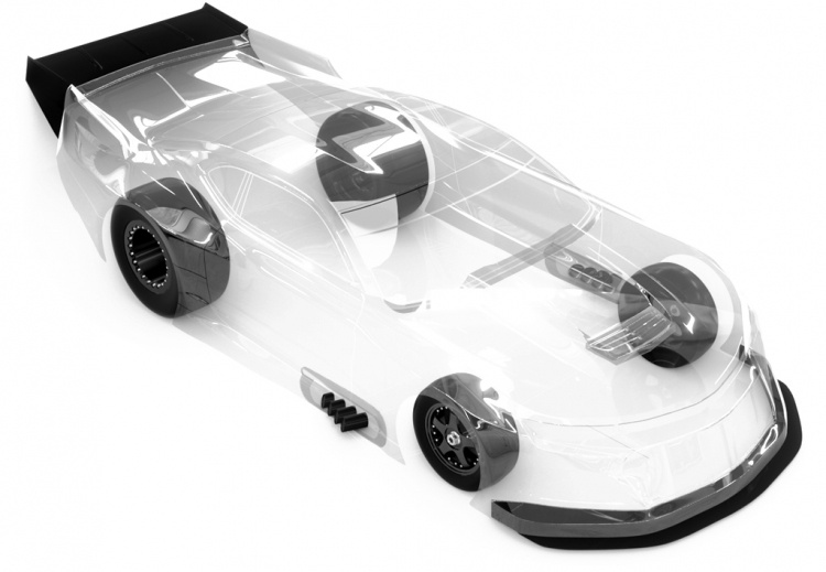 Bittydesign ZL21 No-prep Dragracing Kaross 1/10