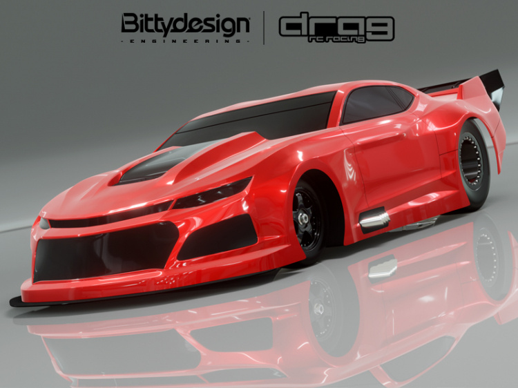 Bittydesign ZL21 No-prep Dragracing Kaross 1/10