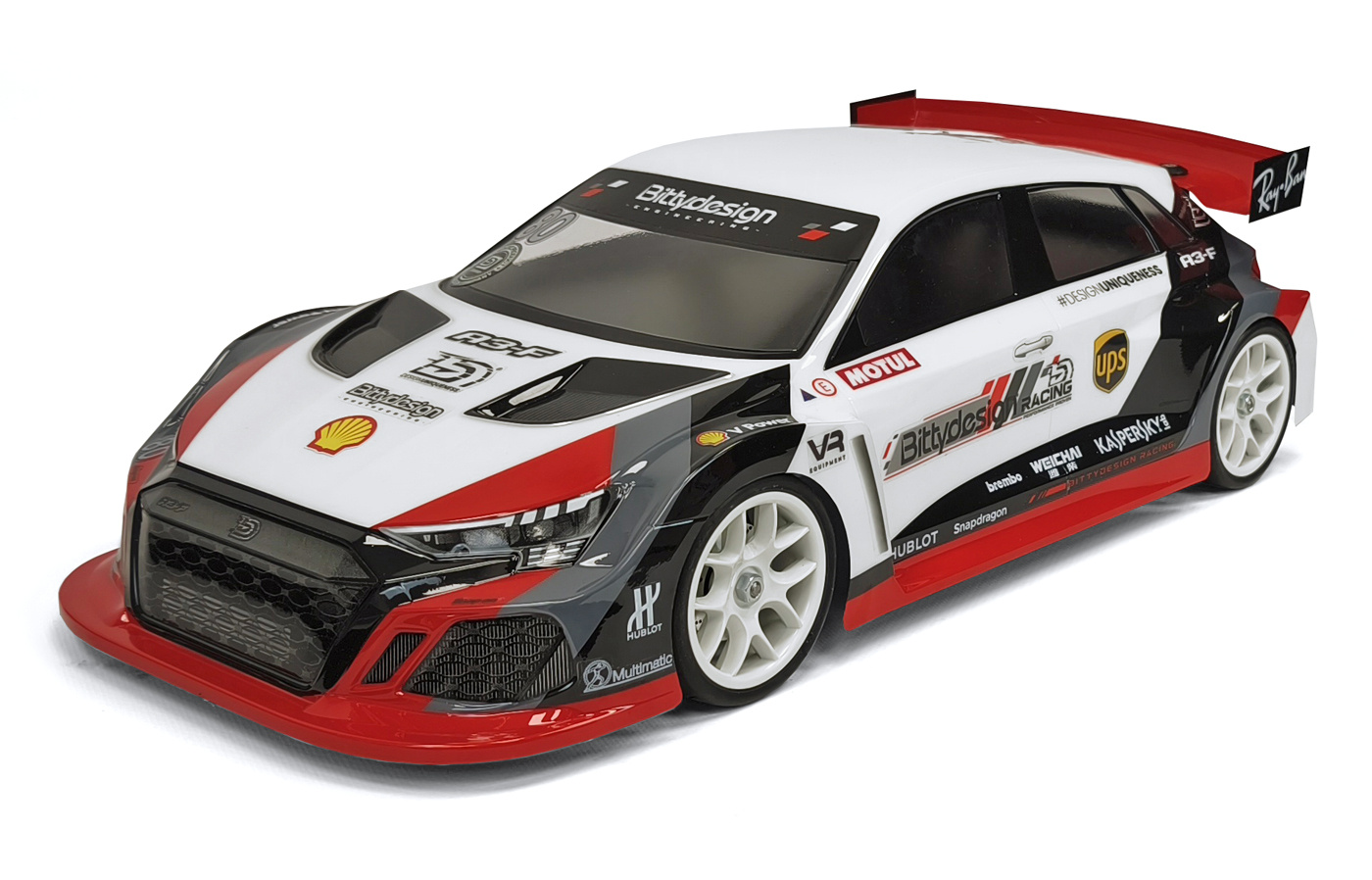 Bittydesign A3-F Kaross FWD 1/10 190mm