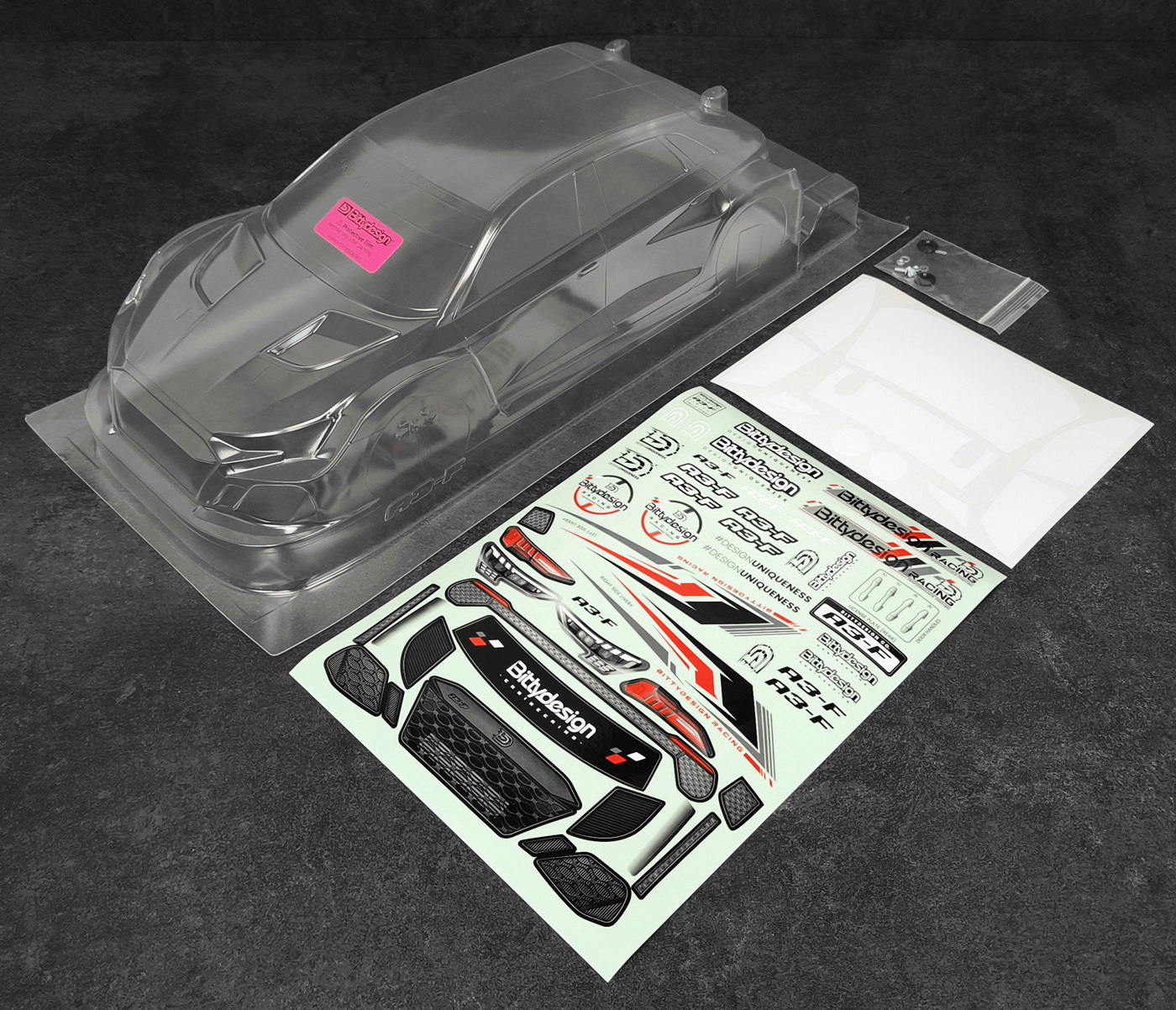 Bittydesign A3-F Kaross FWD 1/10 190mm