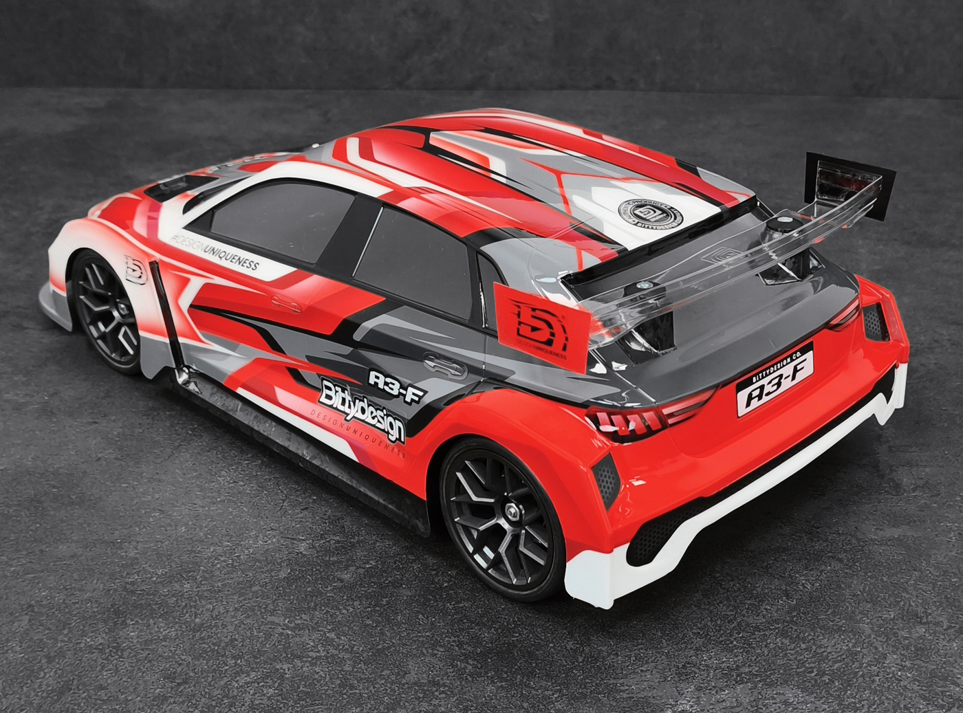 Bittydesign A3-F Kaross FWD 1/10 190mm