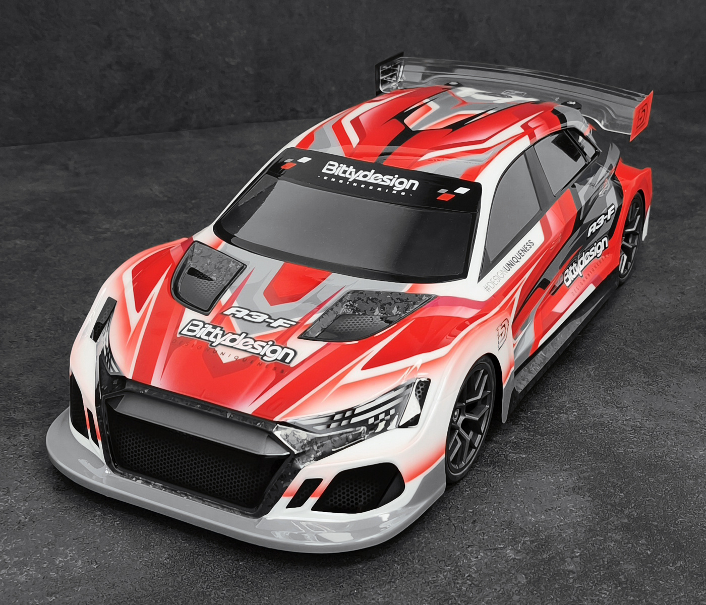 Bittydesign A3-F Kaross FWD 1/10 190mm