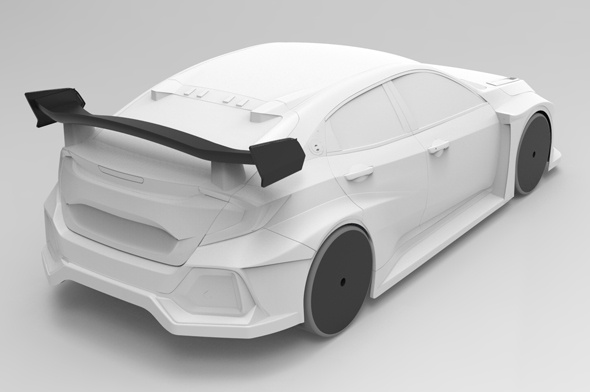 Bittydesign HC-F Kaross FWD 1/10