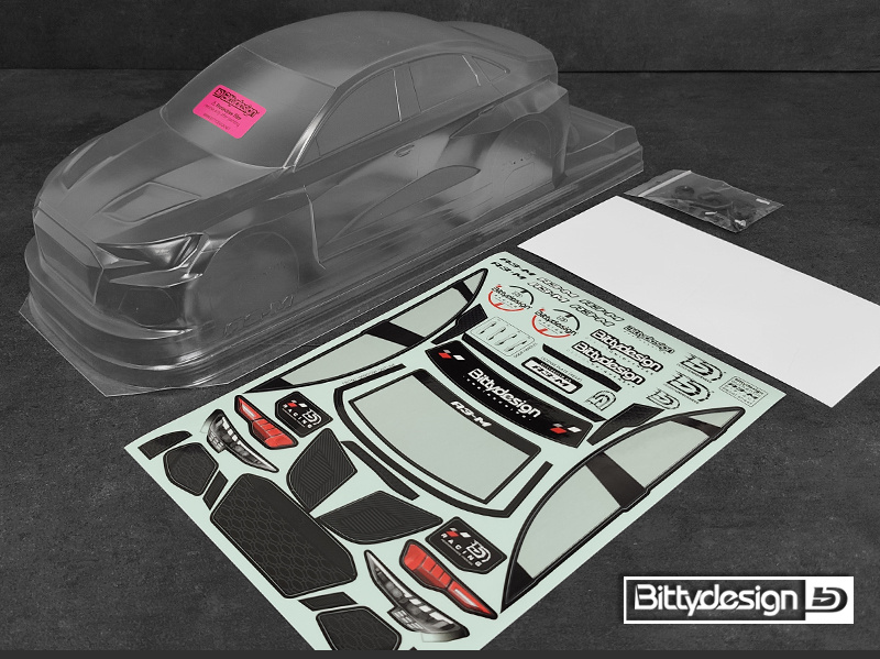 Bittydesign A3-M Kaross FWD 1/10 M-chassi