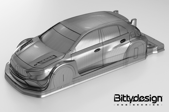 Bittydesign CA45 Kaross FWD 190mm