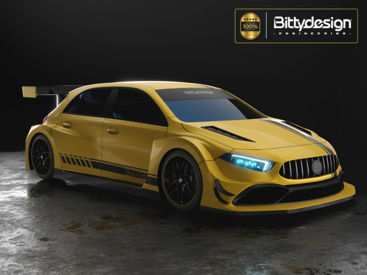 Bittydesign CA45 Kaross FWD 190mm