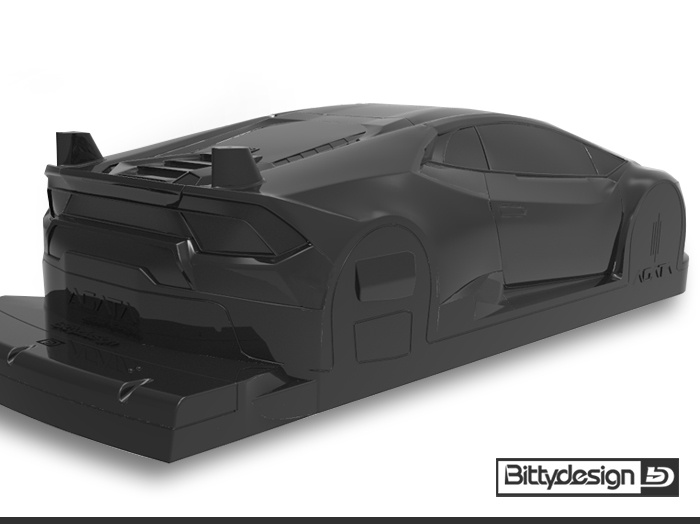 Bittydesign Agata Kaross (Omålad) 1/10 GT 190mm