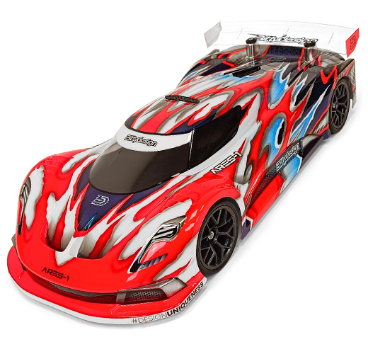 Bittydesign Kaross ARES-1 (Omålad) 1/10 GT 190mm