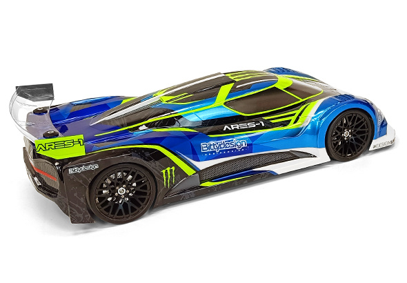 Bittydesign Kaross ARES-1 (Omålad) 1/10 GT 190mm