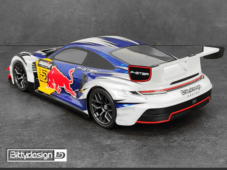 Bittydesign P-GT3R Kaross 1/10 GT 190mm (Omålad)