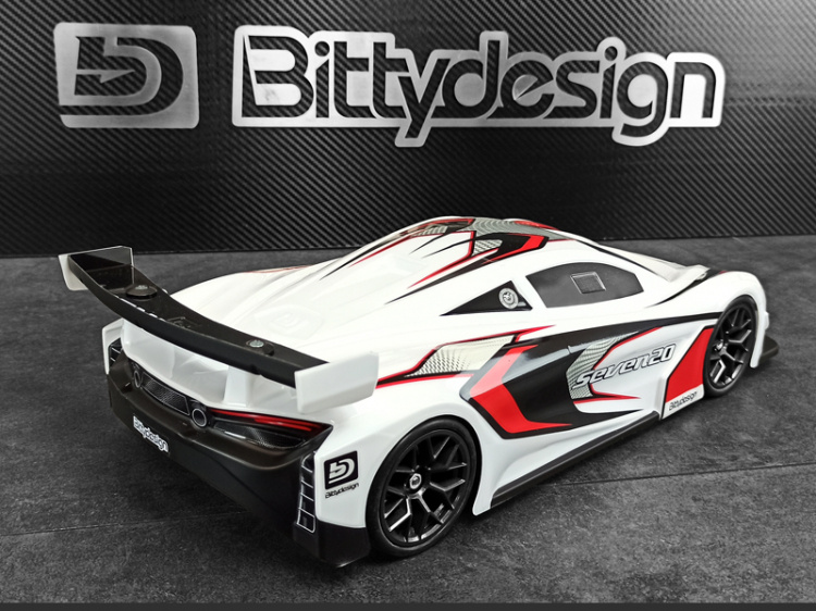 Bittydesign Seven20 Kaross (Omålad) 1/10 GT 190mm