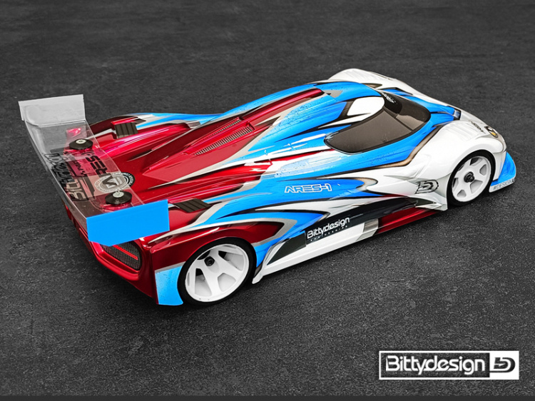 Bittydesign Kaross ARES-1 (Omålad) 1/12 GT