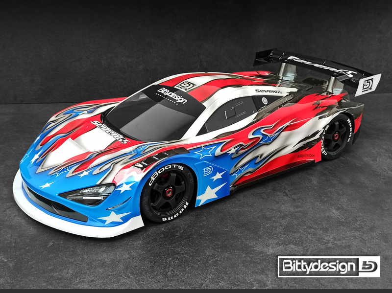 Bittydesign Seven65 1/8 GT Kaross 325mm Wheelbase
