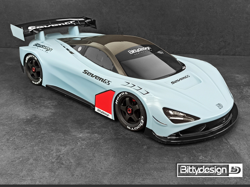 Bittydesign Seven65 1/8 GT Kaross 325mm Wheelbase