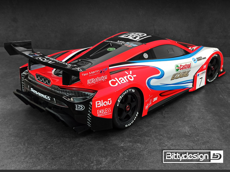 Bittydesign Seven65 1/8 GT Kaross 325mm Wheelbase