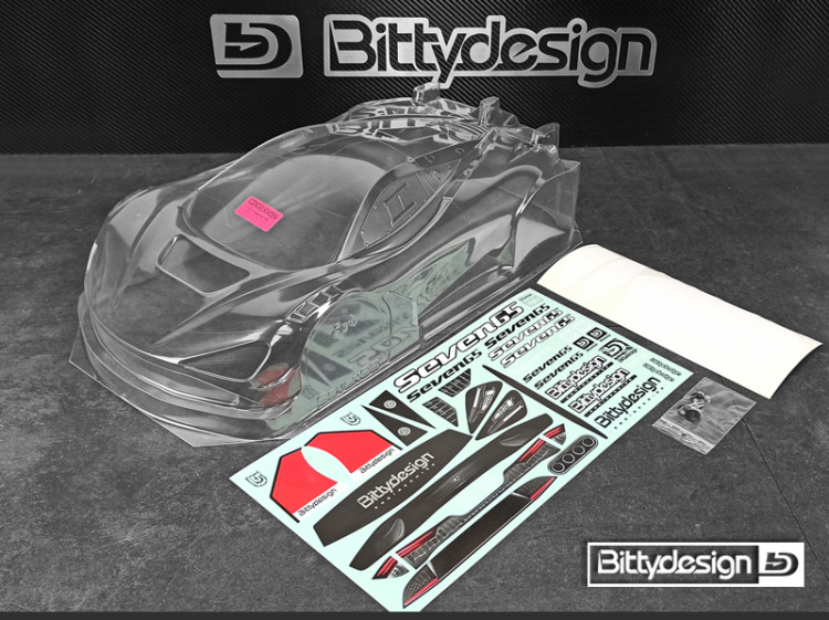 Bittydesign Seven65 1/8 GT Kaross 325mm Wheelbase