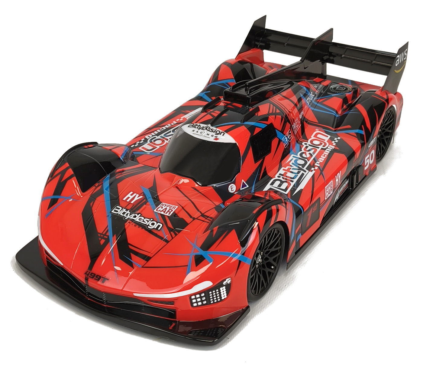 Bittydesign Hypercar Kaross 499T 1/10 190mm Tamiya TT-02