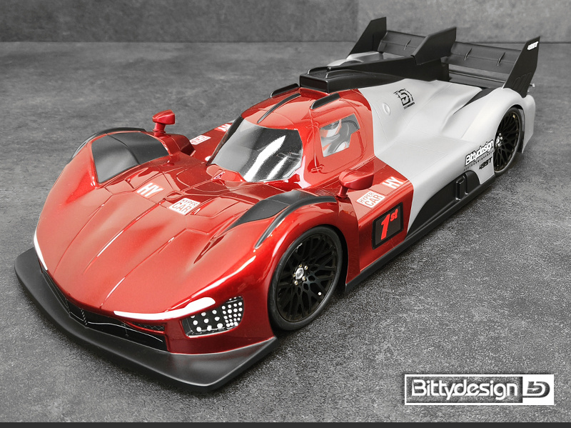 Bittydesign Hypercar Kaross 499T 1/10 190mm Tamiya TT-02