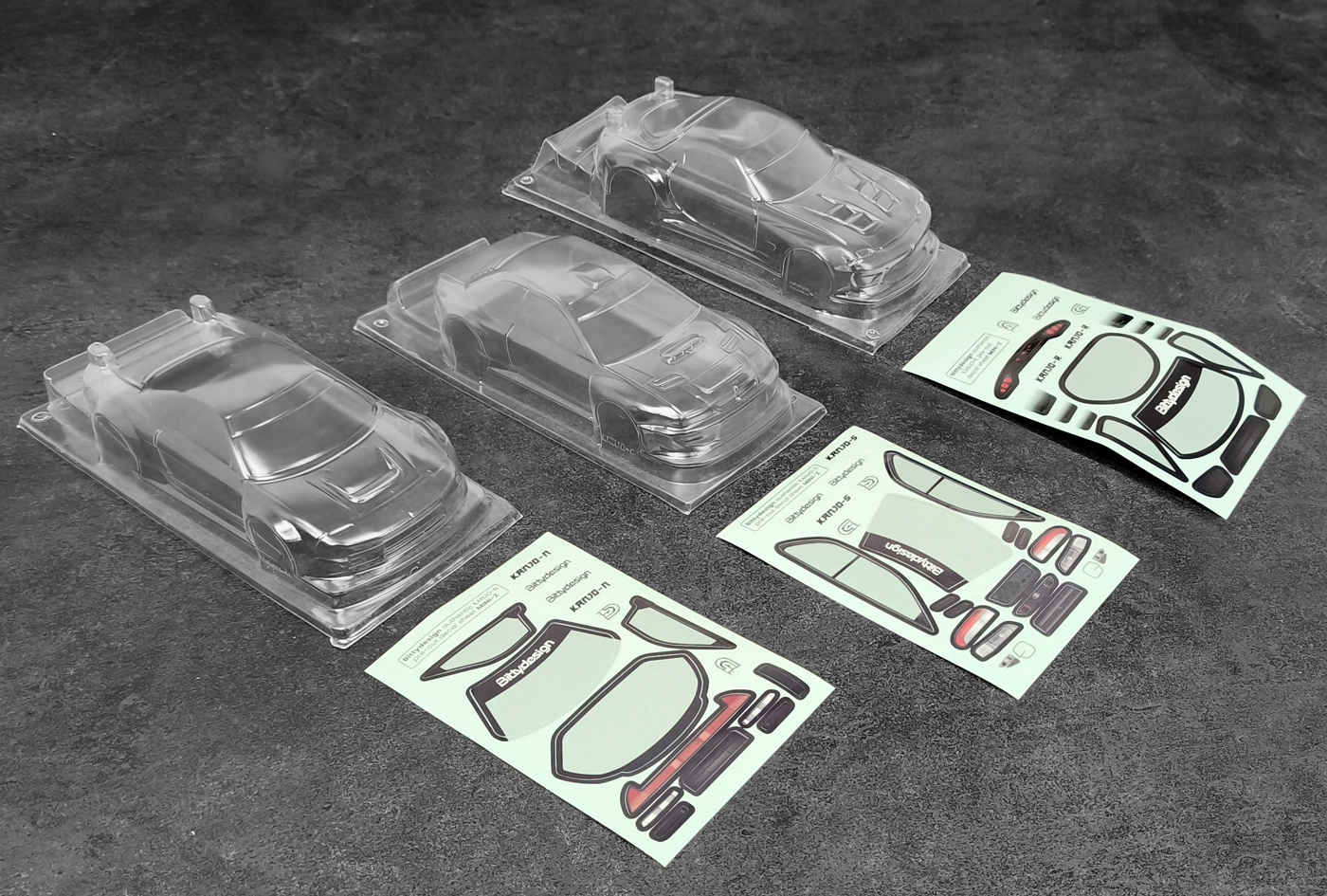 Bittydesign KANJO-N Kaross 1/28 Mini-Z (Omålad)