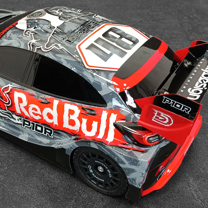 Bittydesign P10R Kaross 1/10 Rally 190 mm Hård (Omålad)