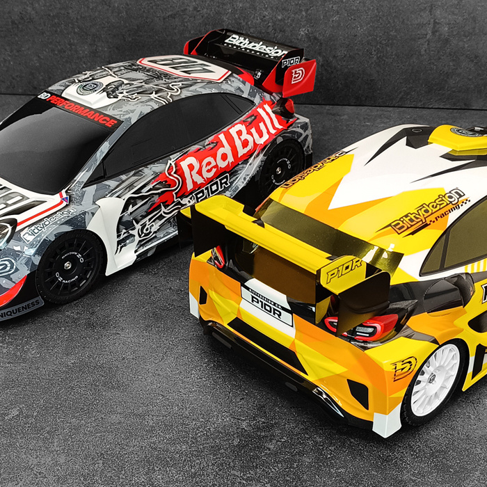 Bittydesign P10R Kaross 1/10 Rally 190 mm Hård (Omålad)