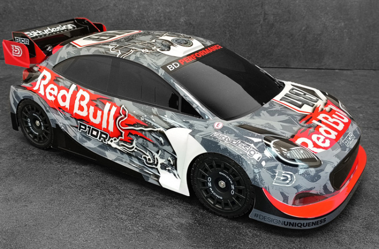 Bittydesign P10R Kaross 1/10 Rally 190 mm Hård (Omålad)