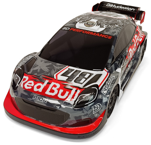 Bittydesign P10R Kaross 1/10 Rally 190 mm Lättvikt (Omålad)