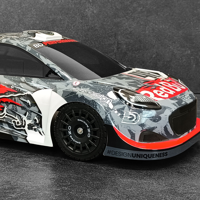 Bittydesign P10R Kaross 1/10 Rally 190 mm Lättvikt (Omålad)