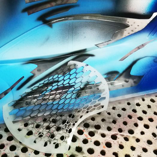 Bittydesign Stencil Vinyl Bikupa V2