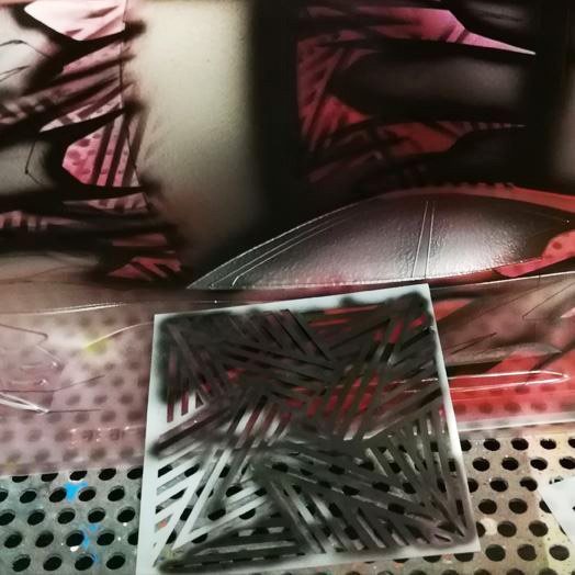 Bittydesign Stencil Vinyl Ipnotic V1