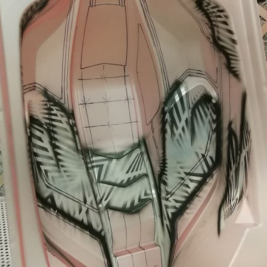 Bittydesign Stencil Vinyl Ipnotic V2