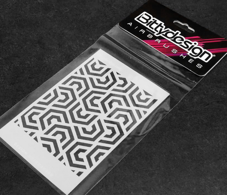 Bittydesign Stencil Vinyl Ipnotic V4