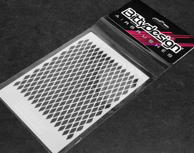 Bittydesign Stencil Vinyl Grill