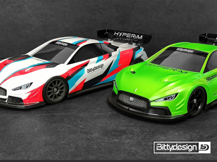 Bittydesign Hyper-M Kaross för M-Chassi 210-225mm