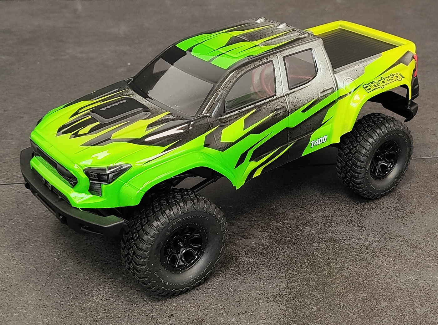 Bittydesign T-400 1/18 Kaross Traxxas TRX-4M (Omålad/Klippt)