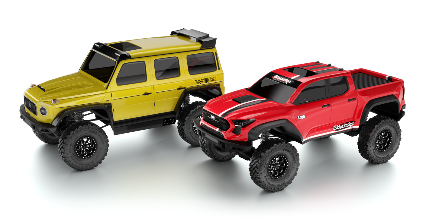 Bittydesign T-400 1/18 Kaross Traxxas TRX-4M (Omålad/Klippt)