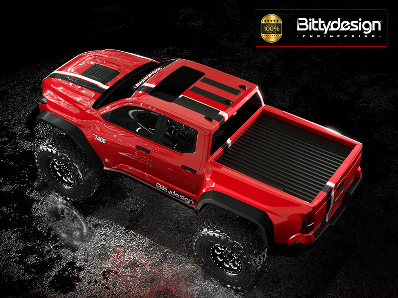 Bittydesign T-400 1/18 Kaross Traxxas TRX-4M (Omålad/Klippt)